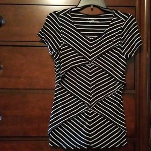 Philosophy Striped "layered" Tee-shirt